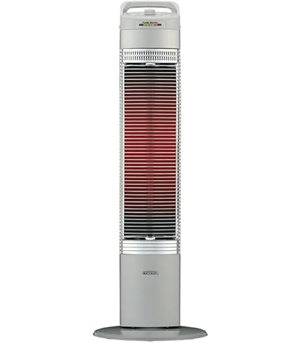 コロナ 遠赤外線 電気ストーブ DH-919R （W） コアヒートスリムコロナ Amazon | コロナ コアヒートスリム CH-923R(S) [シルバー